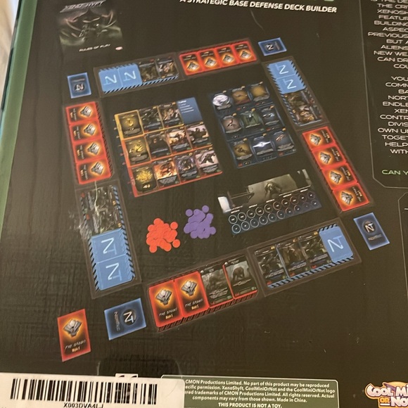 NWT CMON Xenoshyft Dreadmire Board Game - Picture 5 of 7